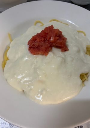クリーム明太パスタ-レシピのメイン写真
