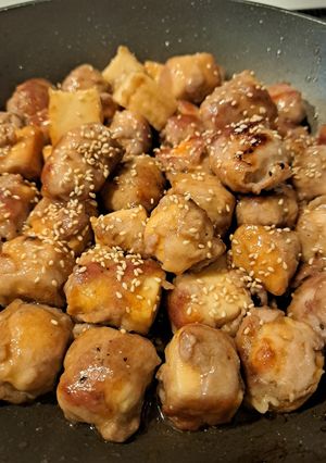 甘辛厚揚げの肉巻き-レシピのメイン写真