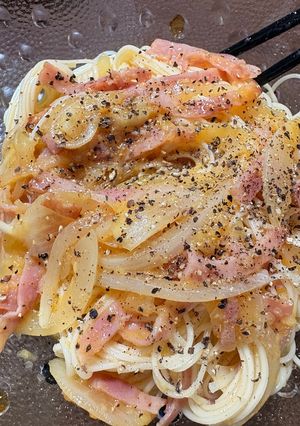 塩分2.2:和風カルボナーラそうめん-レシピのメイン写真