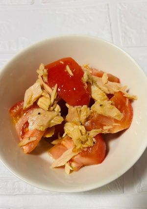 トマトとツナの冷んやりサラダ🥗-レシピのメイン写真