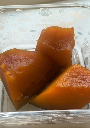 甘辛かぼちゃの煮物🎃-レシピのメイン写真