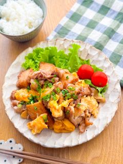 厚揚げと豚たまのスタミナ炒め-レシピのメイン写真