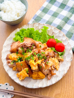 厚揚げと豚たまのスタミナ炒め-レシピのメイン写真