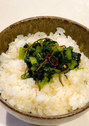 小松菜昆布しょうゆ漬け-レシピのメイン写真