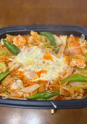 フライパン簡単チーズタッカルビ-レシピのメイン写真