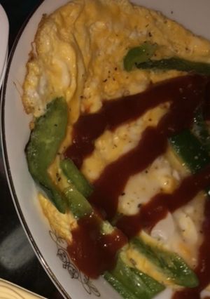 ピーマンの卵焼き-レシピのメイン写真