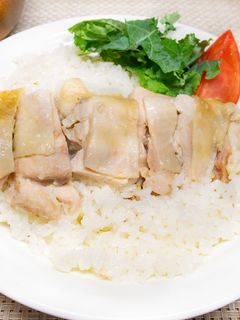 シャトルシェフでつくる海南鶏飯-レシピのメイン写真