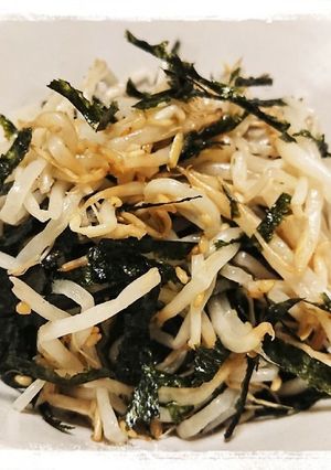 海苔まみれのもやしナムル-レシピのメイン写真