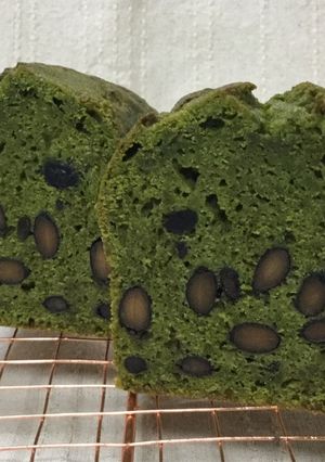 抹茶黒豆パウンドケーキ-レシピのメイン写真