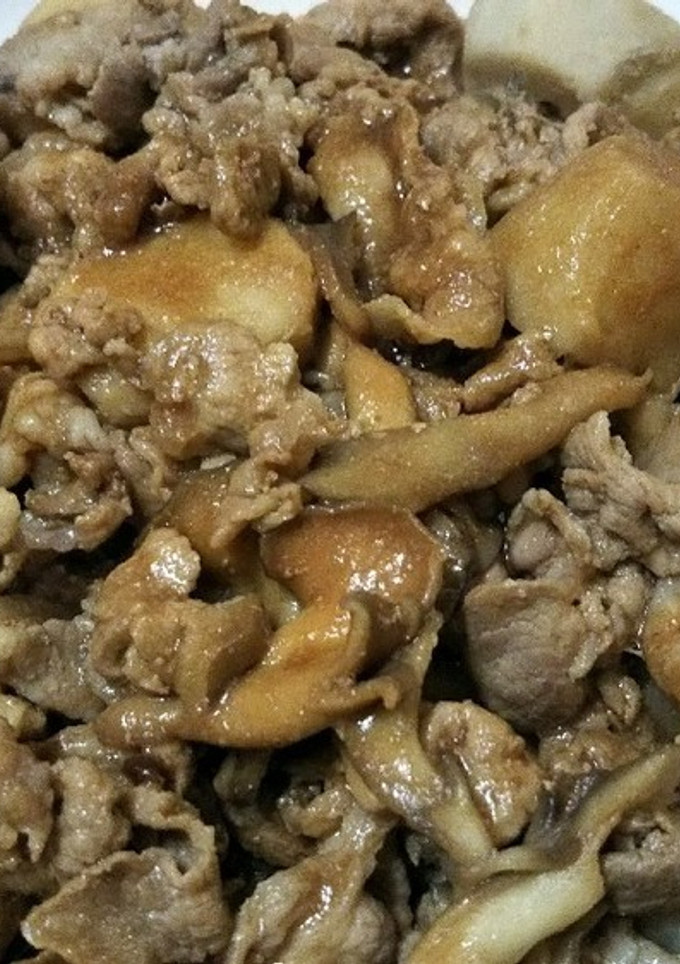 里芋と豚肉の味噌炒め-レシピのメイン写真