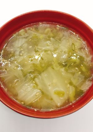 【病院】はくさいスープ【給食】-レシピのメイン写真