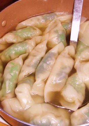シソの香る水餃子-レシピのメイン写真