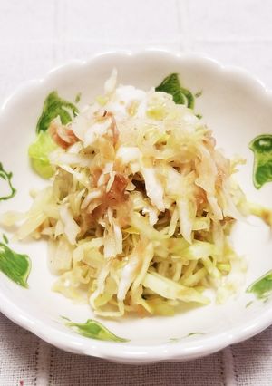 ☆甘辛たれで♪キャベツの鰹節和え☆-レシピのメイン写真