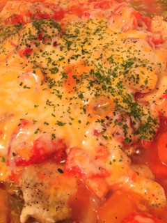 鶏胸肉のヘルシートマト煮込み-レシピのメイン写真