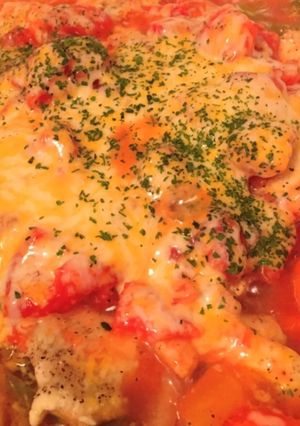 鶏胸肉のヘルシートマト煮込み-レシピのメイン写真