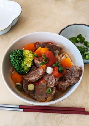 ママの優しい牛肉麺-レシピのメイン写真