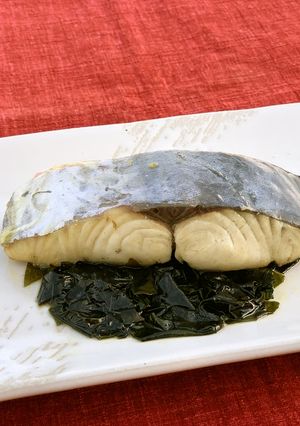サワラのみりん蒸し-レシピのメイン写真