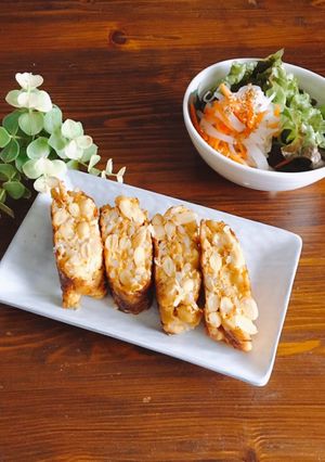 バランスよし♡大豆とキムチのチーズ卵焼き-レシピのメイン写真