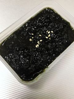 新海苔で、韓国風海苔の佃煮-レシピのメイン写真