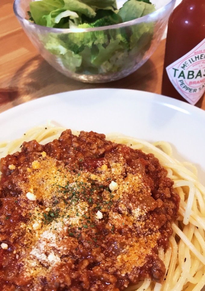 簡単☆万能ミートソース パスタ編-レシピのメイン写真