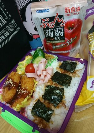 お弁当 2019,4,22-レシピのメイン写真