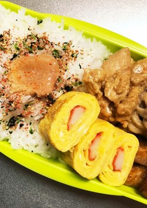 旦那弁当342♥ジンギスカンうどん弁当！-レシピのメイン写真