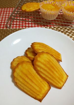★簡単！美味しい糖質オフ＊マドレーヌ＊♪-レシピのメイン写真