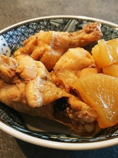 鶏の手羽先・手羽中・手羽元の簡単煮-レシピのメイン写真