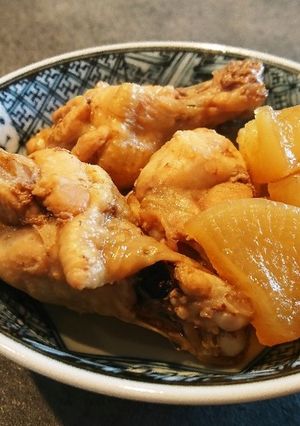 鶏の手羽先・手羽中・手羽元の簡単煮-レシピのメイン写真