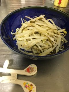 塩昆布もやしナムル(レンチンシリーズ)-レシピのメイン写真