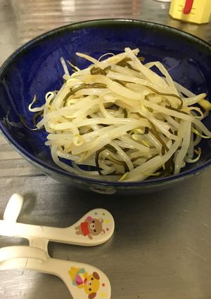 塩昆布もやしナムル（レンチンシリーズ）-レシピのメイン写真
