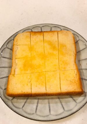 簡単オヤツにも　シュガートースト-レシピのメイン写真