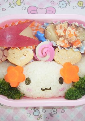 キャラ弁☆失敗なし！ネコくちω-レシピのメイン写真