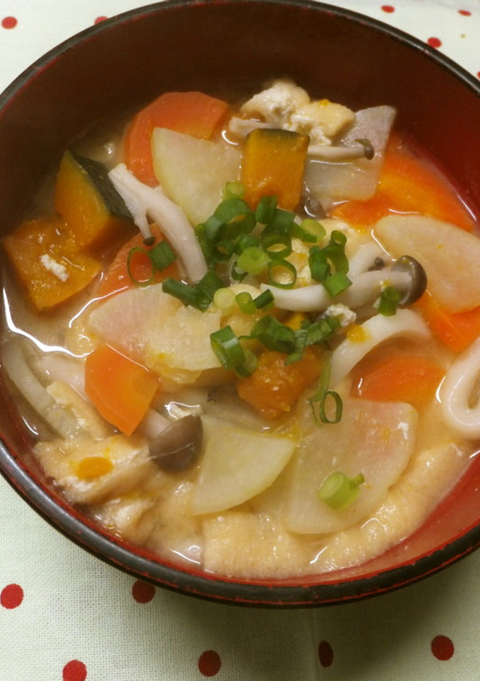 ほうとう風うどん-レシピのメイン写真