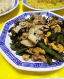 腰果炒肉/豚肉とカシューナッツの炒めもの