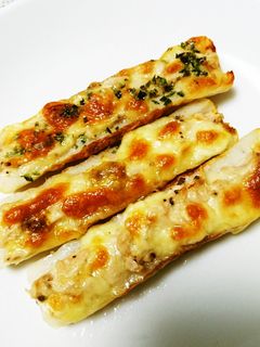 ちくわの3種ツナマヨチーズ焼き-レシピのメイン写真