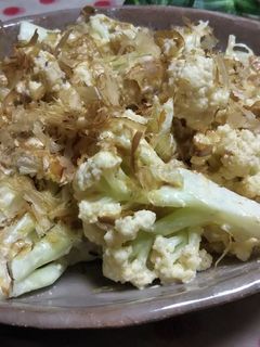 カリフラワーのカレー味噌マヨ和え☆-レシピのメイン写真
