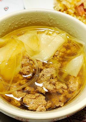 包まなくていいよ！簡単ワンタンスープ-レシピのメイン写真