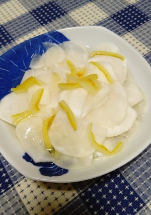 かぶの酢漬け柚子風味-レシピのメイン写真