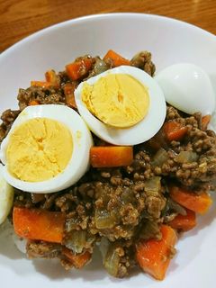 簡単キーマカレー-レシピのメイン写真