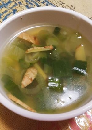 ネギ生姜スープ(簡単)-レシピのメイン写真