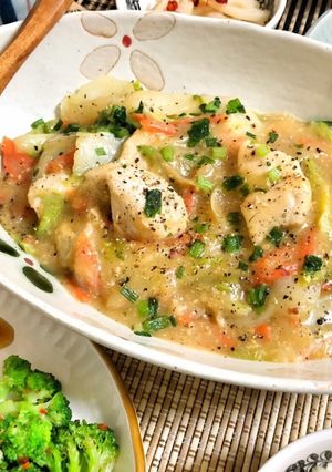 鶏むね肉と白菜の生姜味噌炒め-レシピのメイン写真