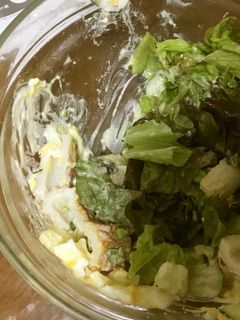 簡単ちくわと卵のシーザーサラダ-レシピのメイン写真