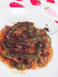 豚肉とピーマンの甘辛炒め☆-レシピのメイン写真