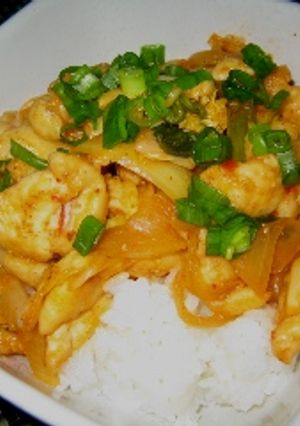 キムチと鶏肉炒め☆丼にも☆おかずにも-レシピのメイン写真