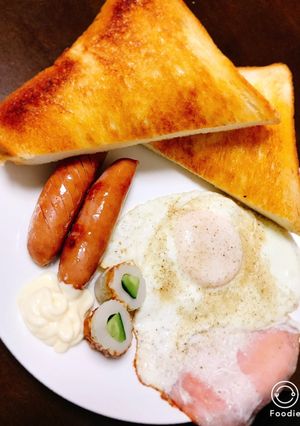 お家モーニング-レシピのメイン写真