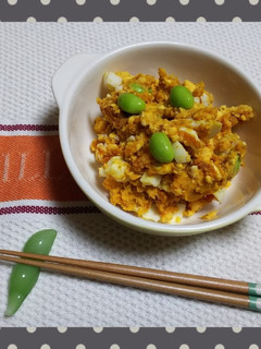 かぼちゃの煮物サラダ-レシピのメイン写真