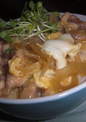 優しい味の　親子丼　～自家製つゆで～-レシピのメイン写真
