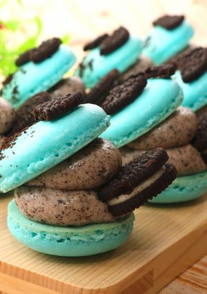 バレンタインに♪かわいいオレオマカロン-レシピのメイン写真