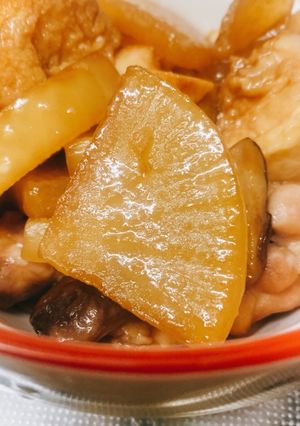 ほっこり美味しい大根と鶏肉の煮物 簡単-レシピのメイン写真